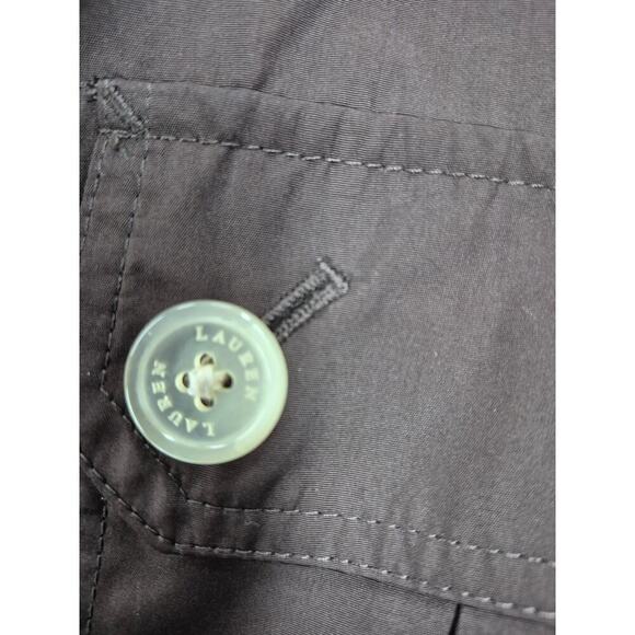 Ralph Lauren Brown/Cream Multi Pocket Reversible Vest 100% Polyester Sz 1X - Picture 4 of 11